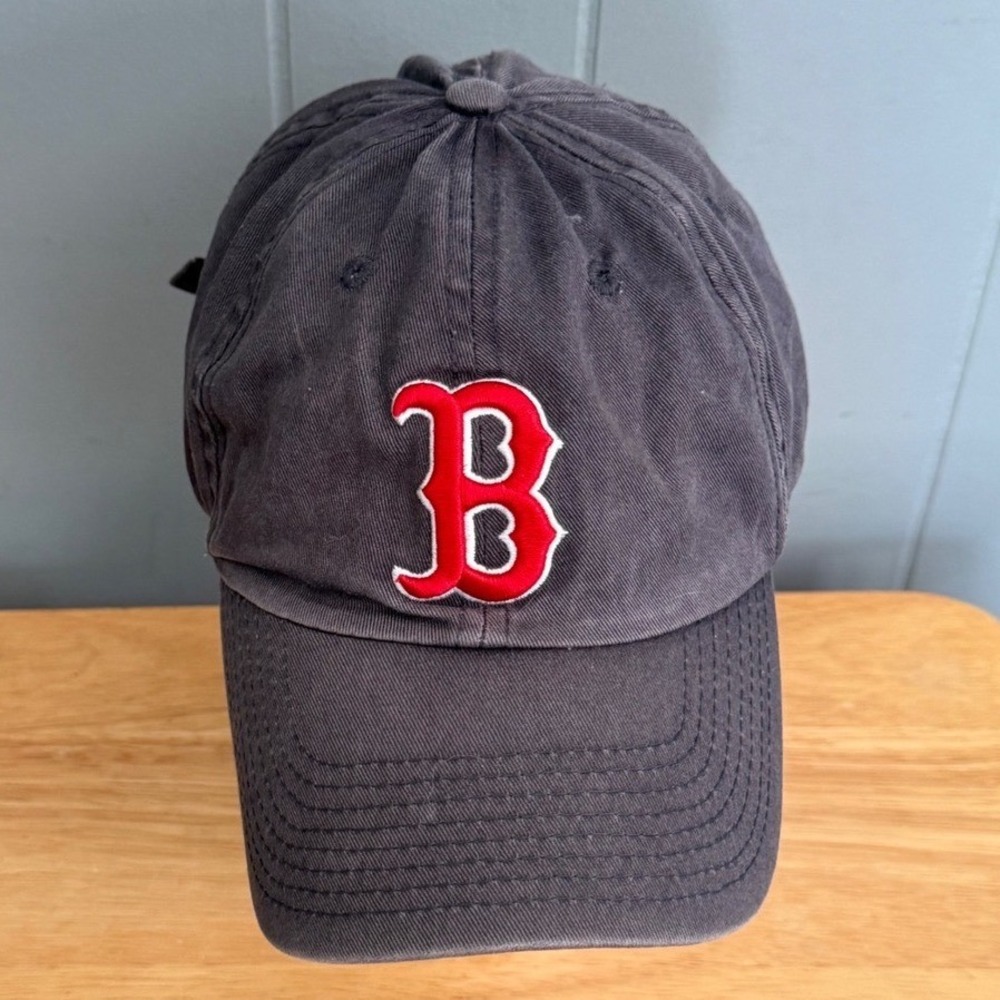 47 Brand Boston Red Sox Fenway Park Collective Faded Navy Dad Hat Adjustable Cap